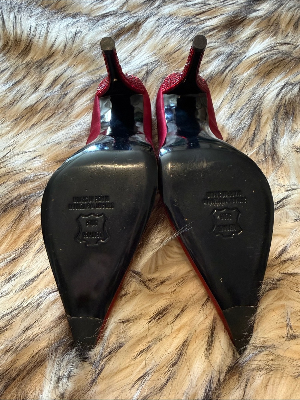 Stuart Weitzman Ruby and Silk heels pointed toe - Picture 9 of 11